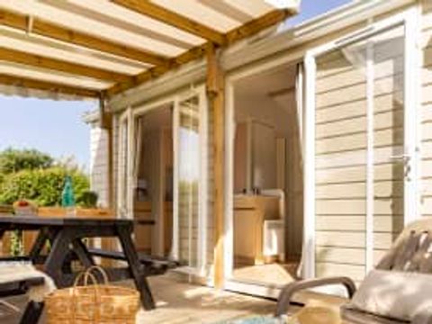 MOBILHOME 6 personnes - Cottage Doëlan 4p 2ch ***