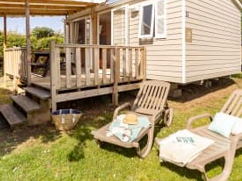 MOBILHOME 6 personnes - Cottage Doëlan 4p 2ch ***