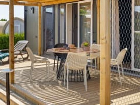 MOBILHOME 4 personnes - Cottage Korrigan 4p 2ch Premium