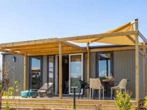 MOBILHOME 4 personnes - Cottage Korrigan 4p 2ch Premium