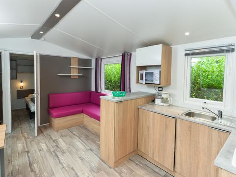Mobilhome 4 personnes - Morgane Premium 33m² - 2 chambres - Terrasse couverte