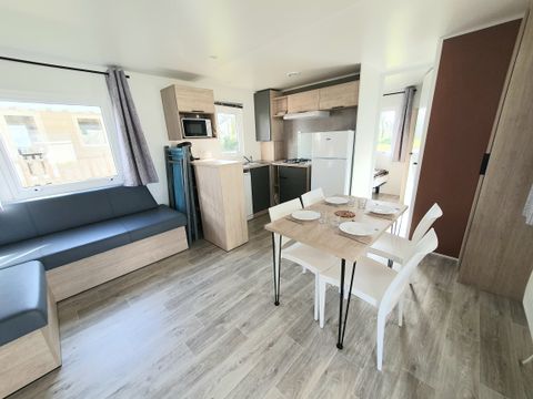 Mobilhome 4 personnes - Morgane Premium 33m² - 2 chambres - Terrasse couverte