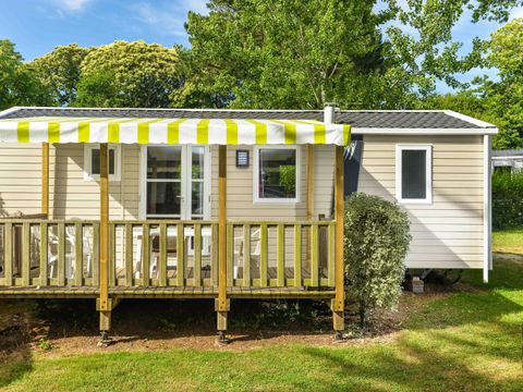 Mobilhome 4 personnes - Morgane Premium 33m² - 2 chambres - Terrasse couverte
