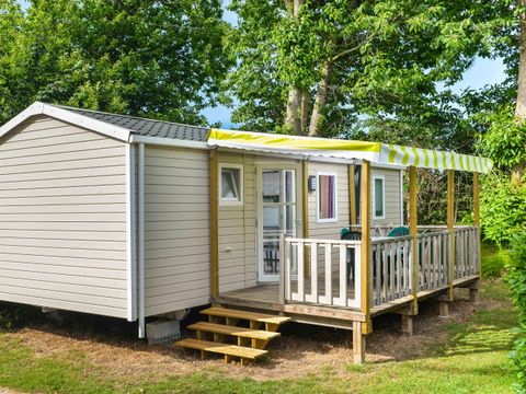 Mobilhome 4 personnes - Morgane Premium 33m² - 2 chambres - Terrasse couverte