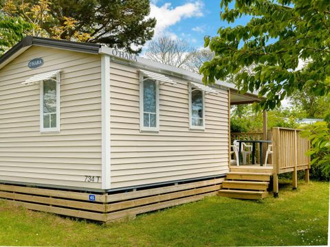 Mobilhome 4 personnes - Lancelot Standard 25m² - 2 chambres - Terrasse semi couverte