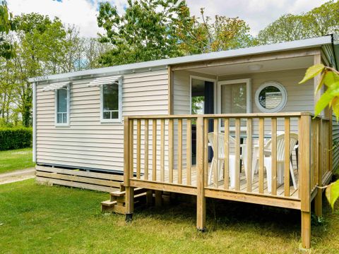 Mobilhome 4 personnes - Lancelot Standard 25m² - 2 chambres - Terrasse semi couverte