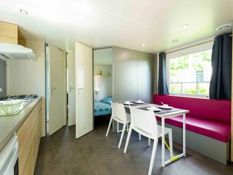 Mobilhome 4 personnes - Lancelot Standard 25m² - 2 chambres - Terrasse semi couverte