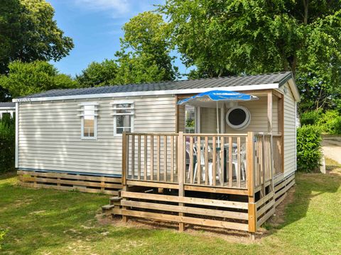 MOBILHOME 6 personnes - Mobil home Arthur Confort 29m² (3 chambres) + terrasse semi-couverte 4/6 pers