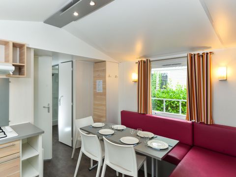 MOBILHOME 6 personnes - Mobil home Arthur Confort 29m² (3 chambres) + terrasse semi-couverte 4/6 pers