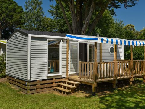 Mobilhome 4 personnes - Perceval Standard 29m² - 2 chambres - Terrasse couverte - TV
