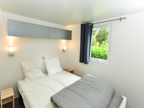Mobilhome 4 personnes - Perceval Standard 29m² - 2 chambres - Terrasse couverte - TV