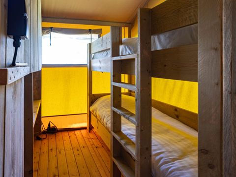 Tente en toile et en bois 6 personnes - Tente safari Mouette