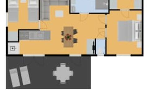 MOBILHOME 4 personnes - Etoile de Mer MOBILHOME 4 personnes - Etoile de Mer