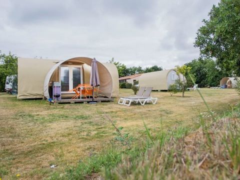 BUNGALOW TOILÉ 4 personnes - Bungalow tente Crevette BUNGALOW TOILÉ 4 personnes - Bungalow tente Crevette