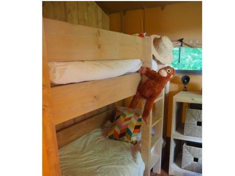 TENTE TOILE ET BOIS 5 personnes - Loubine TENTE TOILE ET BOIS 5 personnes - Loubine