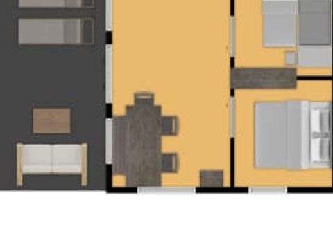 TENTE TOILE ET BOIS 5 personnes - Rouget TENTE TOILE ET BOIS 5 personnes - Rouget