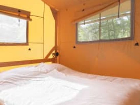 TENTE TOILE ET BOIS 6 personnes - Tente safari Flétan