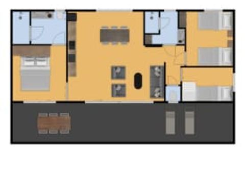 MOBILHOME 6 personnes - Cachalot MOBILHOME 6 personnes - Cachalot