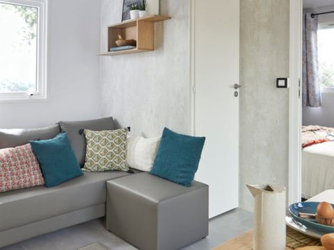 MOBILHOME 4 personnes - Grand Large PREMIUM 2 CH CLIMATISE + TV