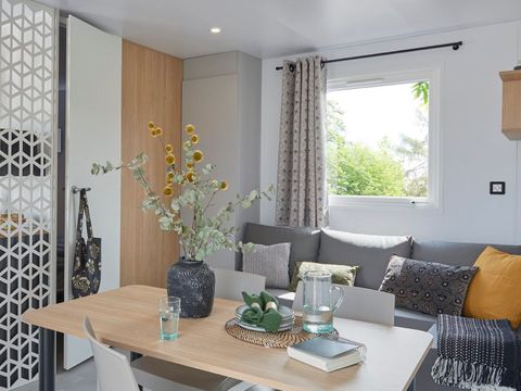 MOBILHOME 4 personnes - Grand Large PREMIUM 2 CH CLIMATISE + TV