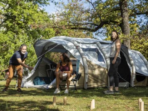 TENTE 6 personnes - LE « PRET A CAMPER » sans sanitaires