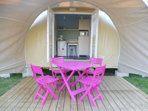 BUNGALOW TOILÉ 4 personnes - COCO SWEET (SANS SANITAIRES)