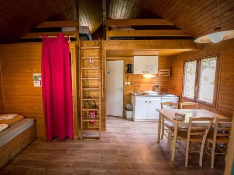 CHALET 4 personnes - Chalet 1 chambre + mezzanine 4 pers