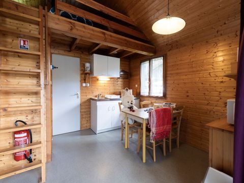 CHALET 4 personnes - Chalet 1 chambre + mezzanine 4 pers