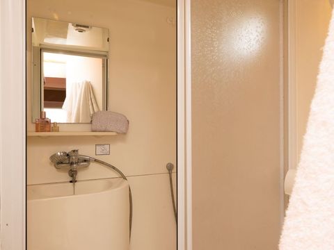 Tente en toile et en bois 5 personnes - Lodge 2 chambres 5 pers