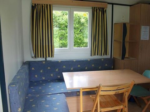 MOBILHOME 4 personnes - MH2 20 m² pas de terrasse - (lits: 1gd + 2 pts superposés)