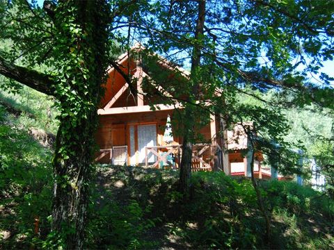 CHALET 5 personnes - Cabane Mezzanine Standard 25m² - 1 chambre + Terrasse couverte