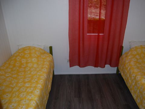 CHALET 5 personnes - Chalet Confort Authentik 34m² - 2 chambres + Terrasse couverte - 5/7 pers