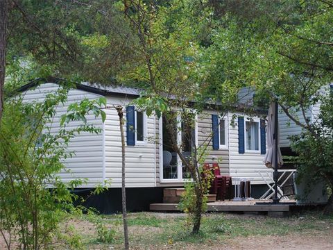 MOBILHOME 4 personnes - Mobil-home Standard Cocoon 28m² - 2 chambres + Terrasse avec parasol - 4 pers