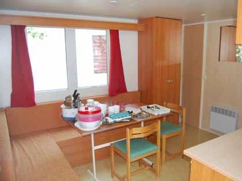 MOBILHOME 4 personnes - Mobil-home Standard Escapade 23m² - 2 chambres + Terrasse avec parasol - 4 pers