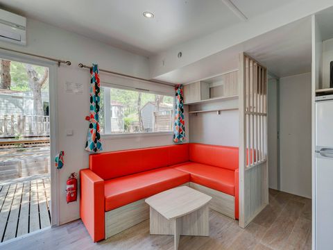 MOBILHOME 6 personnes - Mobil-home | Premium | 3 Ch. | 6 Pers. | Terrasse surélevée | Clim.