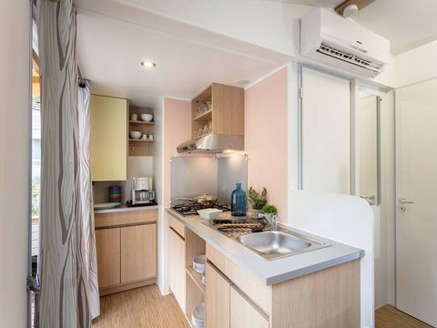 MOBILHOME 6 personnes - Comfort | 3 Ch. | 6 Pers. | Terrasse Lounge | Clim.