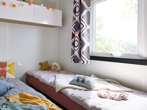 Mobilhome 6 personnes - LODGE - TWIN - 6 chambres - 2 salles de bain 1/12 pers