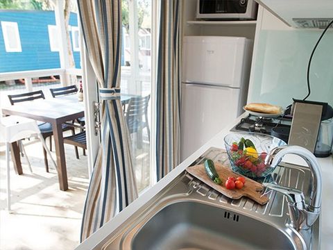 MOBILHOME 6 personnes - Comfort XL | 3 Ch. | 6 Pers. | Terrasse surélevée | Clim.