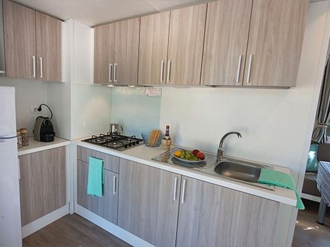 MOBILHOME 6 personnes - Comfort XL | 3 Ch. | 6 Pers. | Terrasse surélevée | Clim.