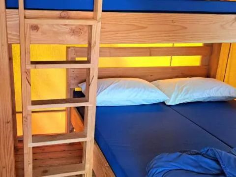 TENTE TOILE ET BOIS 5 personnes - Tente Eco Lodge | 2 Ch. | 4/5 Pers. | Sans SDB