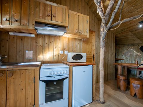 Hébergement 6 personnes - Maison dans les branches