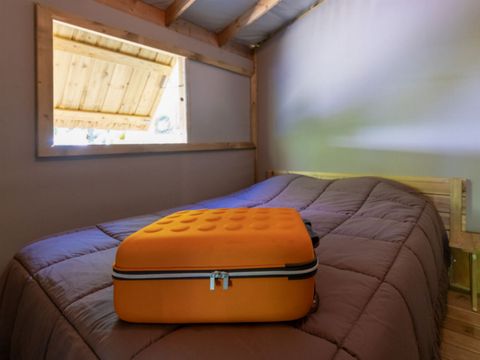 Tente en toile et en bois 4 personnes - EcoLodge 4 PL