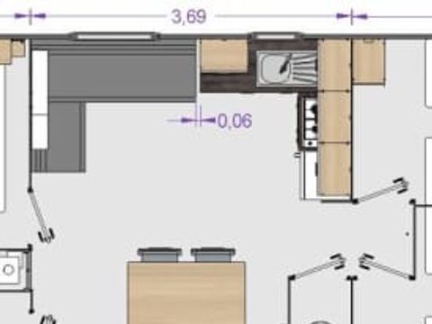 MOBILHOME 6 personnes - Elite