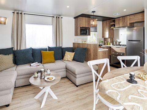 MOBILHOME 6 personnes - MH 3 Ch (récent)2 Sdb+lave-vaiselle