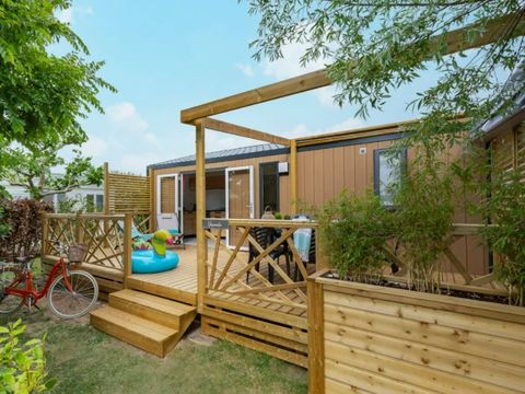 MOBILHOME 4 personnes - EXCLUSIF 2 chambres avec suite parentale