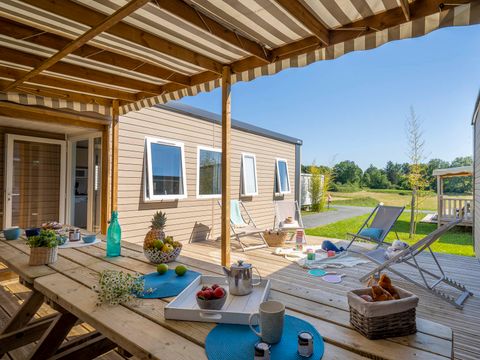 MOBILHOME 6 personnes - EXCLUSIF 3 chambres Tribu avec suite parentale