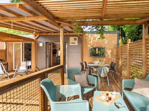 MOBILHOME 6 personnes - EXCLUSIF 3 chambres avec suite parentale