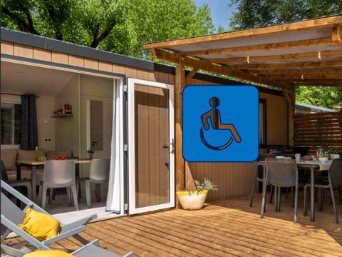 MOBILHOME 4 personnes - PREMIUM 2 chambres - PMR