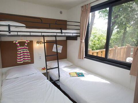 MOBILHOME 6 personnes - Comfort | 2 Ch. | 4/6 Pers. | Terrasse surélevée | Clim.