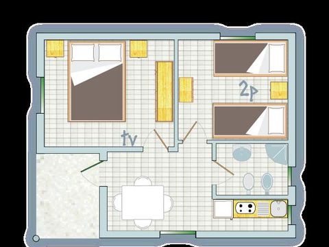 BUNGALOW 2 personnes - ERACLE